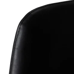 Sedia-Set di 2 sedie da pranzo in similpelle (seduta 47 cm) Juno