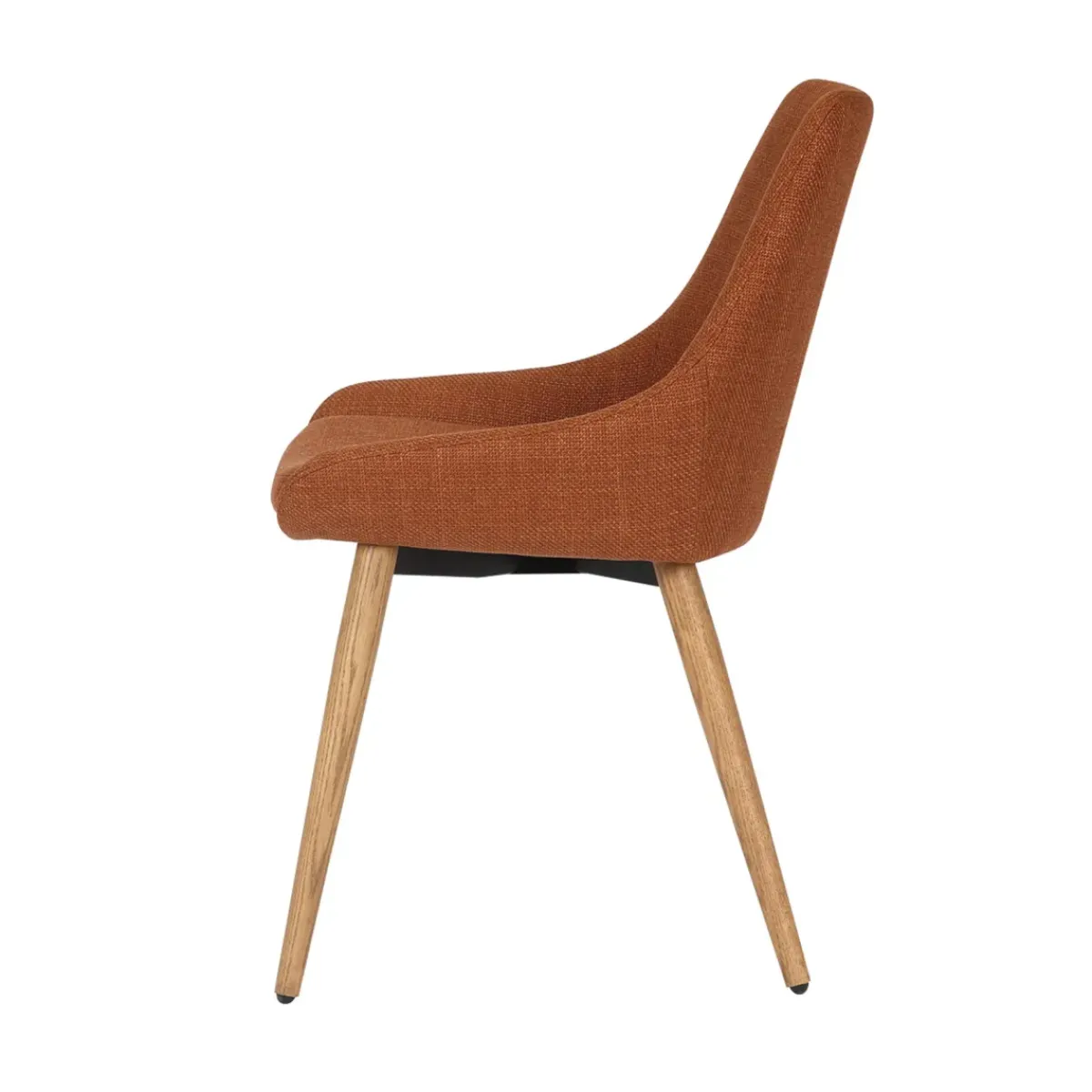 Sedia-Set di 2 sedie da pranzo in tessuto (seduta 47 cm) Juno