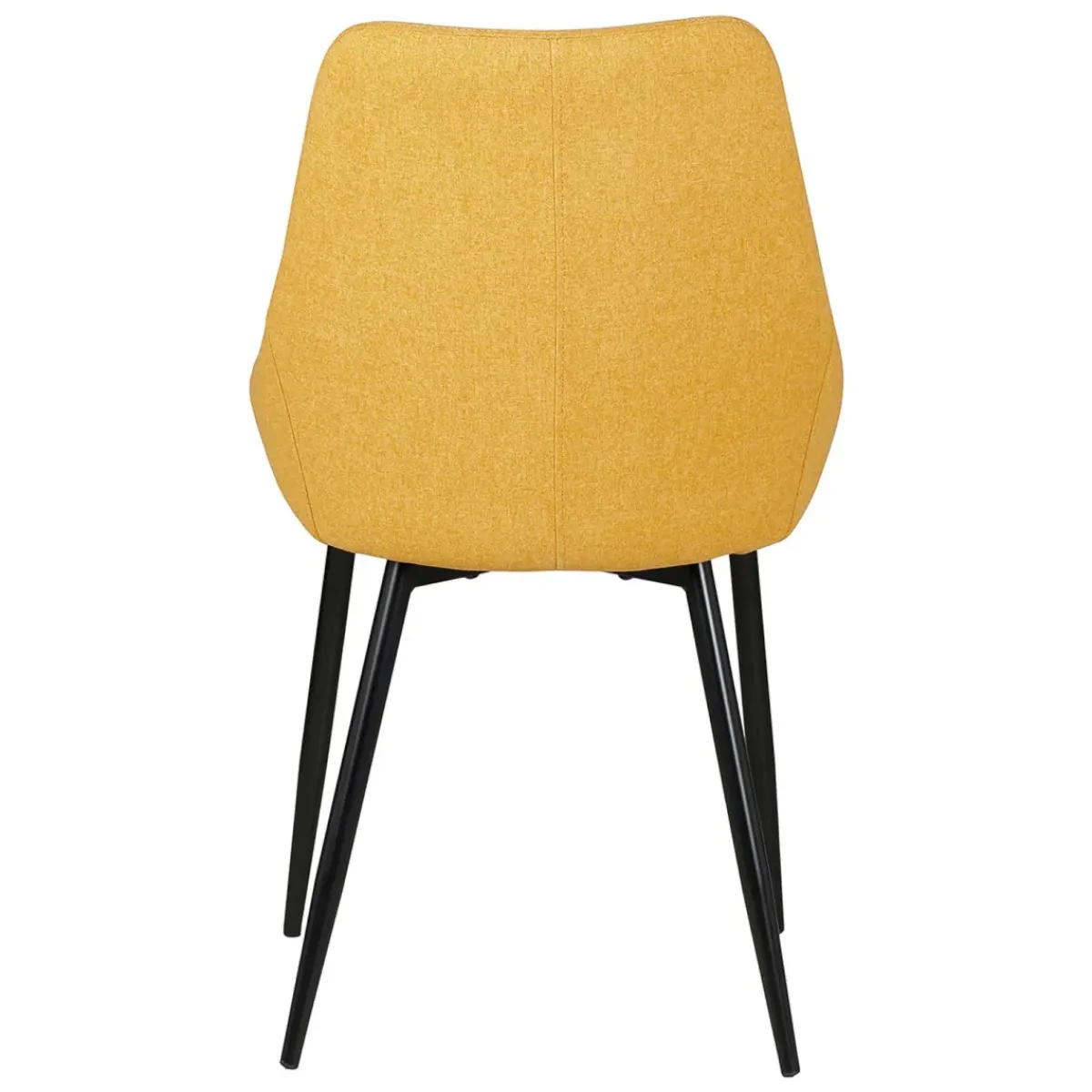 Sedia-Set di 2 sedie da pranzo in tessuto (seduta 47 cm) Juno