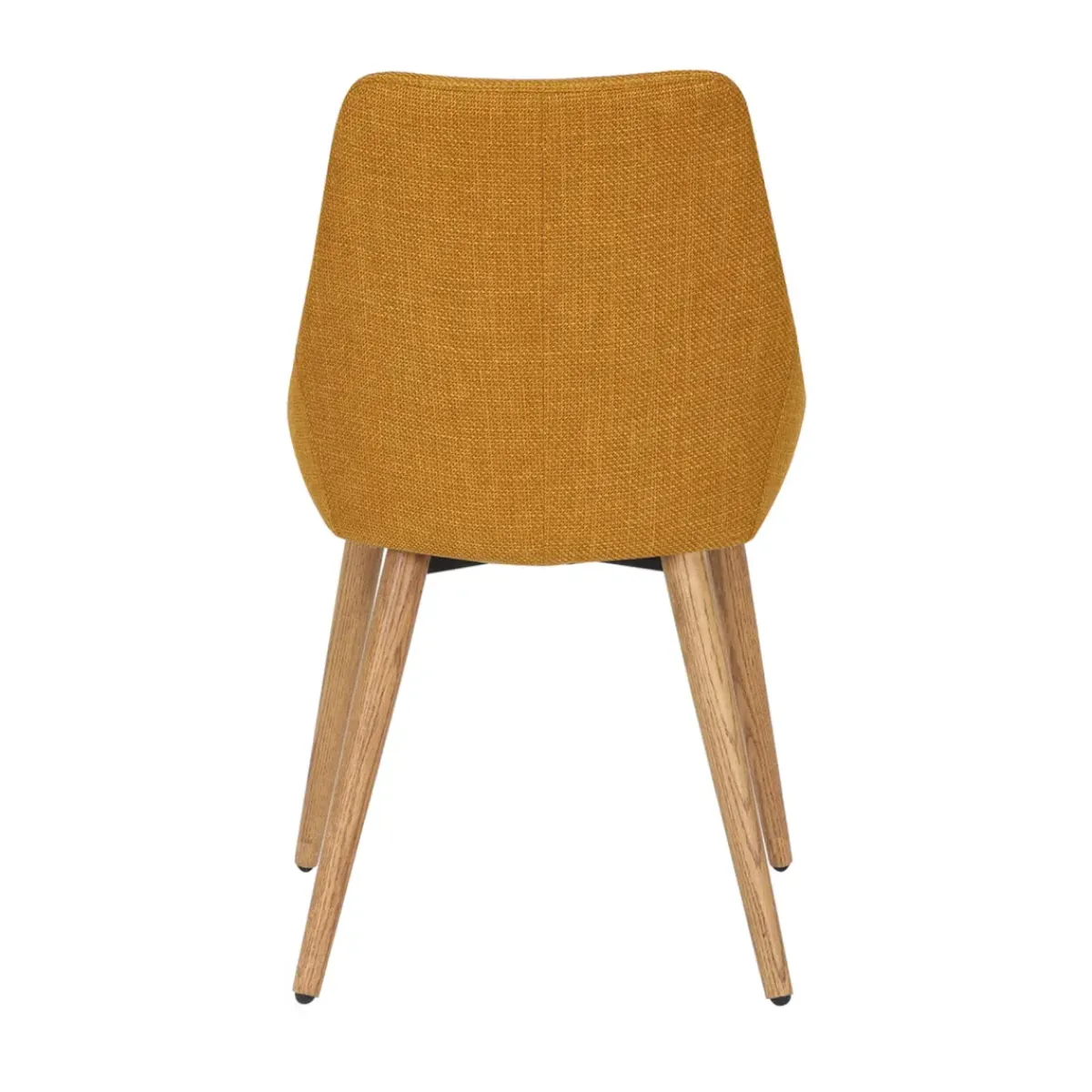 Sedia-Set di 2 sedie da pranzo in tessuto (seduta 47 cm) Juno