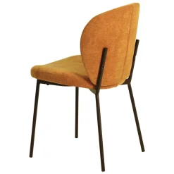Sedia-Set di 2 sedie da pranzo in tessuto (seduta 48,5 cm) Isla
