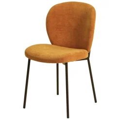 Sedia-Set di 2 sedie da pranzo in tessuto (seduta 48,5 cm) Isla