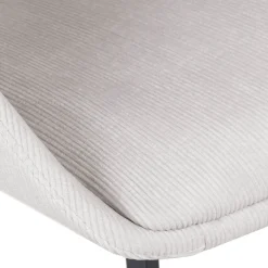 Sedia-Set di 2 sedie da pranzo in velluto a coste (seduta 49 cm) Orka