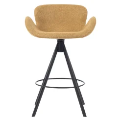 Sgabello Alto-Set di 2 sedie per isola centrale con schienale (seduta 65cm) Pema Miele