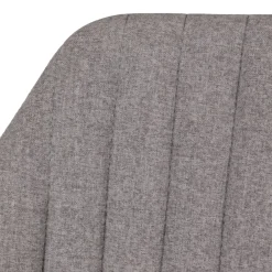 Sgabello Alto-Set di 2 sedie per isola centrale girevoli con schienale in tessuto (Altezza seduta 64cm) Zila