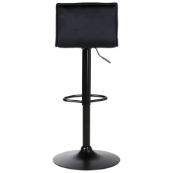 Sgabello Alto-Set di 2 sgabelli da bar girevoli con schienale regolabile in altezza (seduta da 63 a 84 cm) Carly
