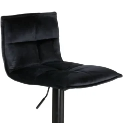Sgabello Alto-Set di 2 sgabelli da bar girevoli con schienale regolabile in altezza (seduta da 63 a 84 cm) Carly