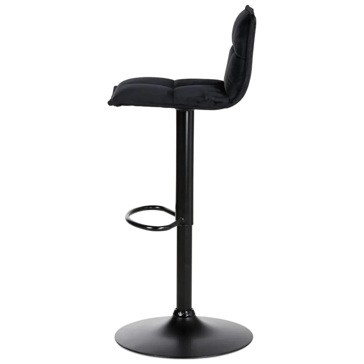 Sgabello Alto-Set di 2 sgabelli da bar girevoli con schienale regolabile in altezza (seduta da 63 a 84 cm) Carly