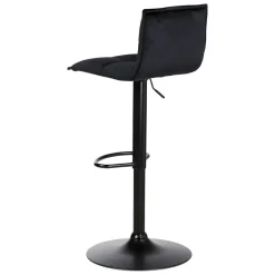 Sgabello Alto-Set di 2 sgabelli da bar girevoli con schienale regolabile in altezza (seduta da 63 a 84 cm) Carly