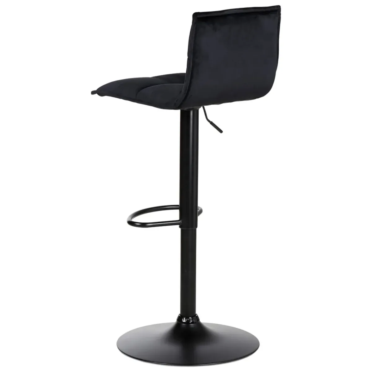 Sgabello Alto-Set di 2 sgabelli da bar girevoli con schienale regolabile in altezza (seduta da 63 a 84 cm) Carly