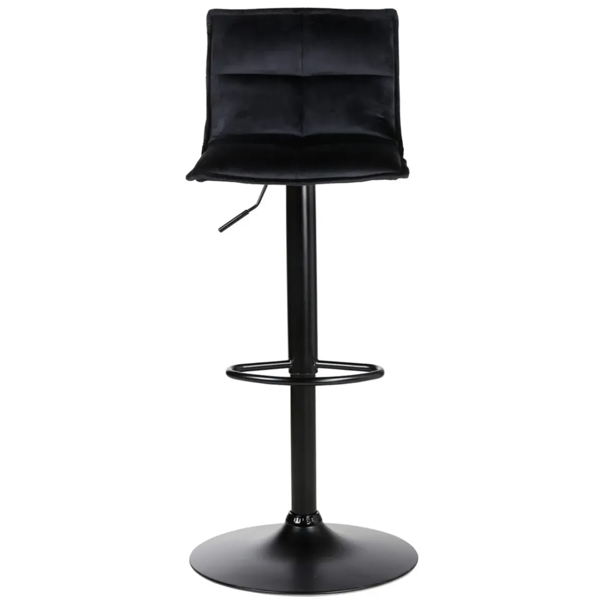 Sgabello Alto-Set di 2 sgabelli da bar girevoli con schienale regolabile in altezza (seduta da 63 a 84 cm) Carly