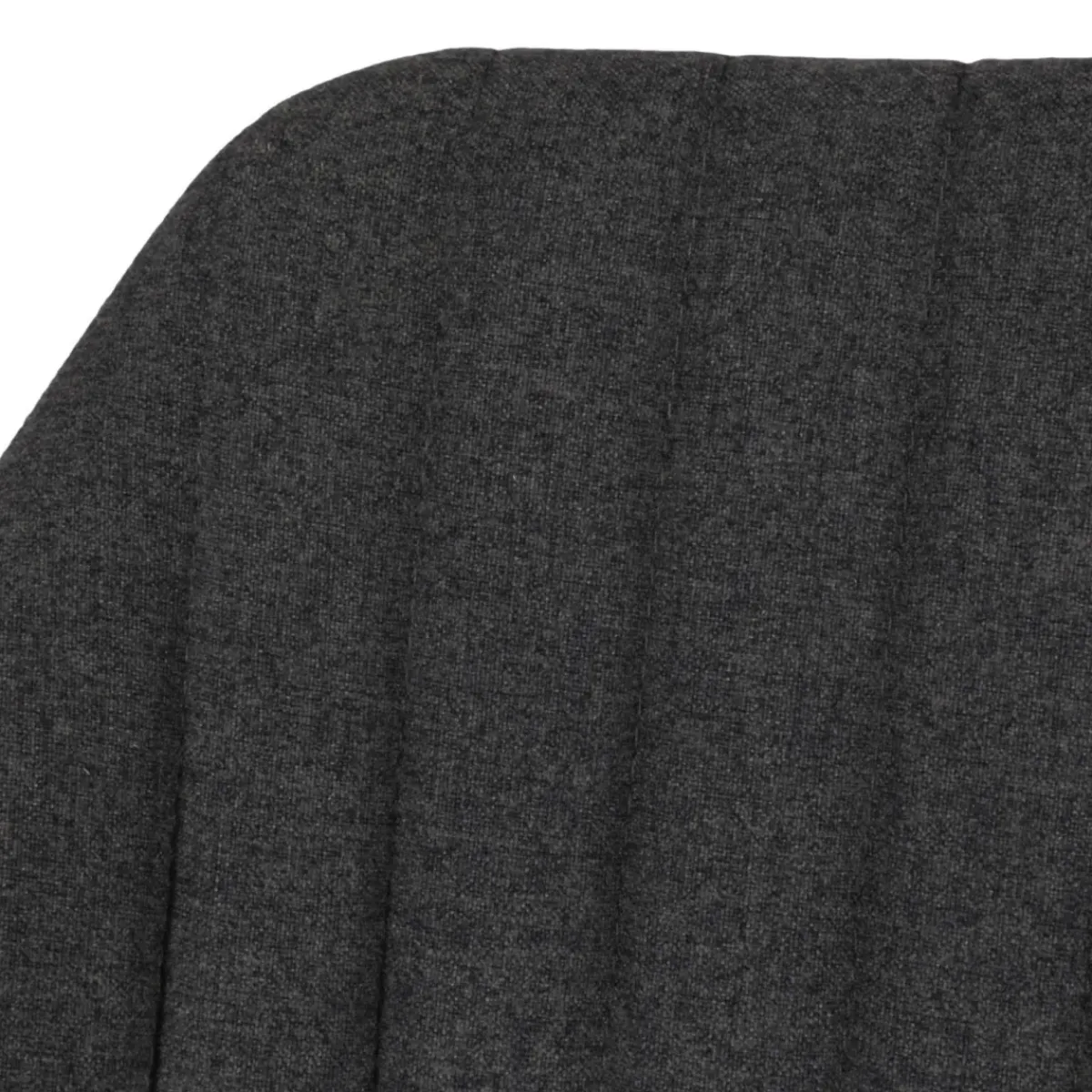 Sgabello Alto-Set di 2 sgabelli da bar girevoli con schienale in tessuto (Altezza seduta 75cm) Zila