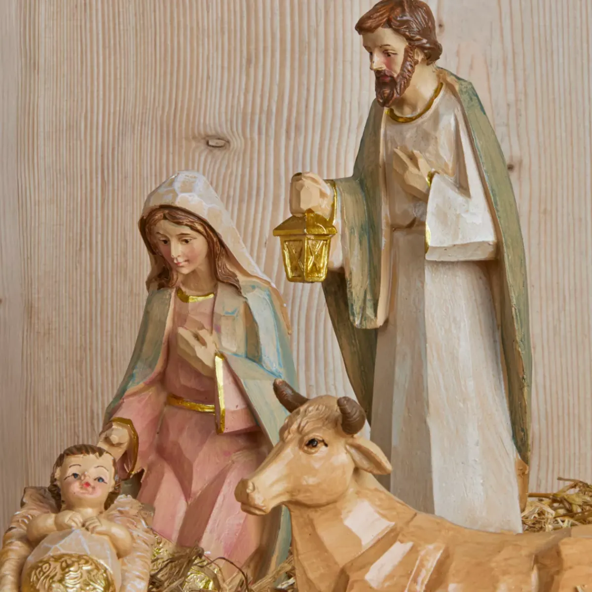 KAEMINGK Statuine Presepe-Set di 8 statuine (Altezza 9 cm) di Gioia
