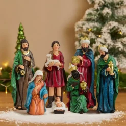 KAEMINGK Statuine Presepe-Set di 7 statuine (H25 cm) di Achille