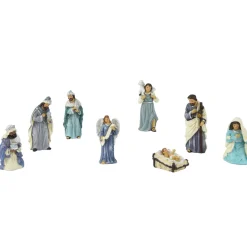 KAEMINGK Statuine Presepe-Set di 8 statuine (H9 cm) di Clémence
