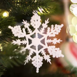 KAEMINGK Addobbi Natalizi-Set di 12 stelle di Natale da appendere (10 cm) Morzine