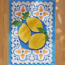 Set di 3 strofinacci in cotone (50 x 70 cm) Grasse Multicolore