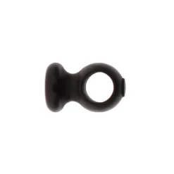 Set di 2 supporti per asta in legno da soffitto (L5 cm/ D28 mm) Nils Nero opaco