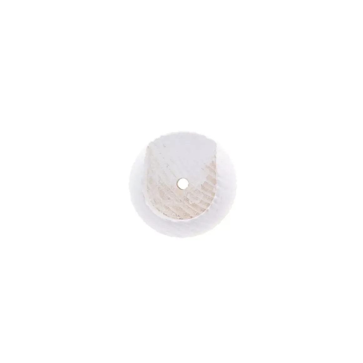 Set di 2 supporti per bastone per tende in legno cerusato (D28 mm) Soren Bianco
