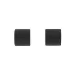 Set di 2 terminali (Ø20 mm) Bouchon Nero opaco