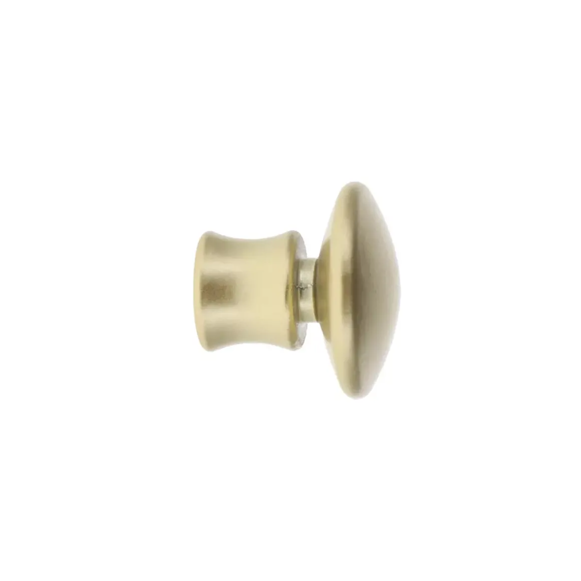 Set di 2 terminali per asta in metallo (D20 mm) Fungo Oro