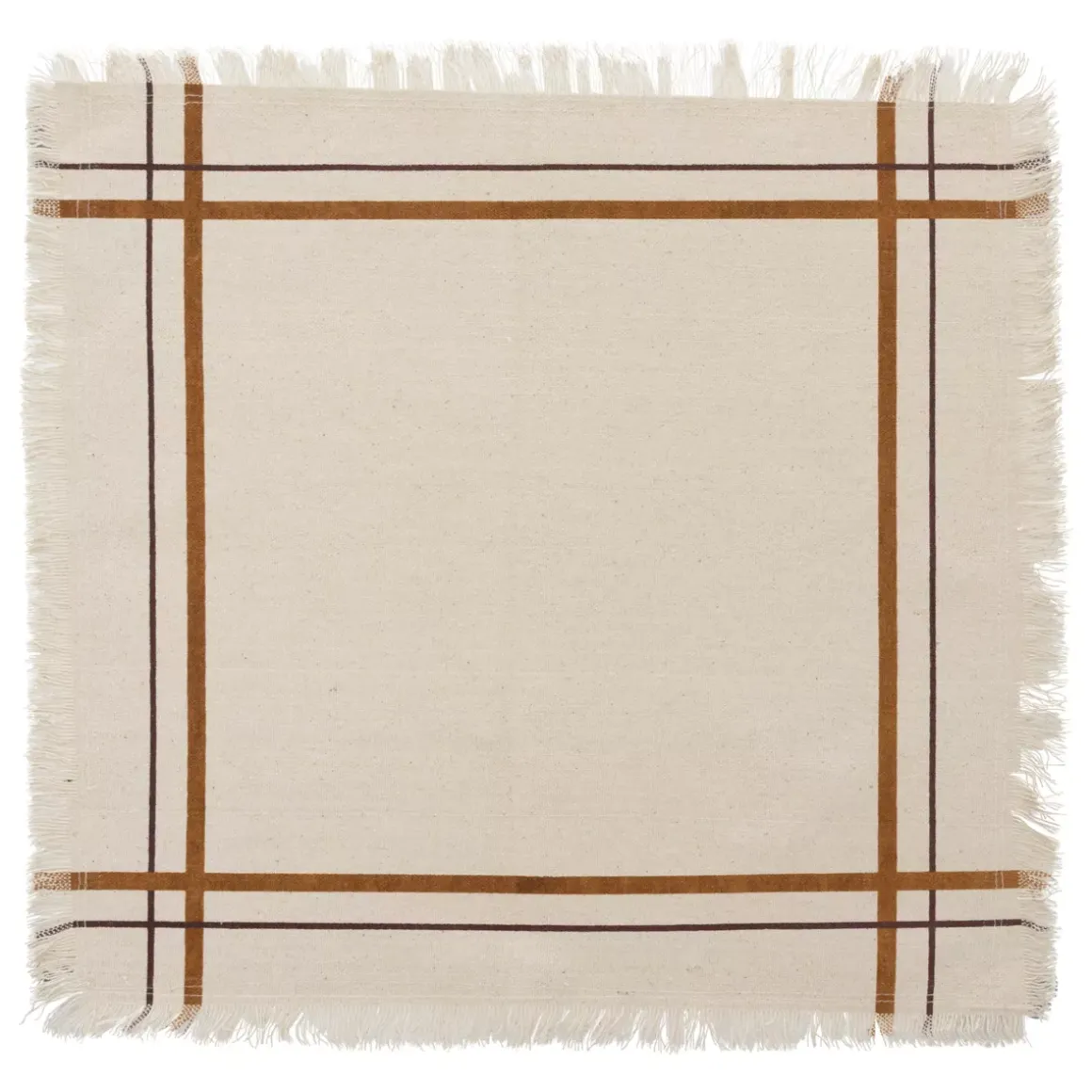 Set di 2 tovaglioli cotone (40 x 40 cm) Ray Beige