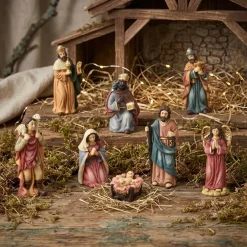 KAEMINGK Statuine Presepe-Set 8 statuine (Altezza 9 cm) di Adelaide