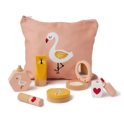 OSTARIA Oggetti Decorativi Bambini-Set trucco in legno Cigno