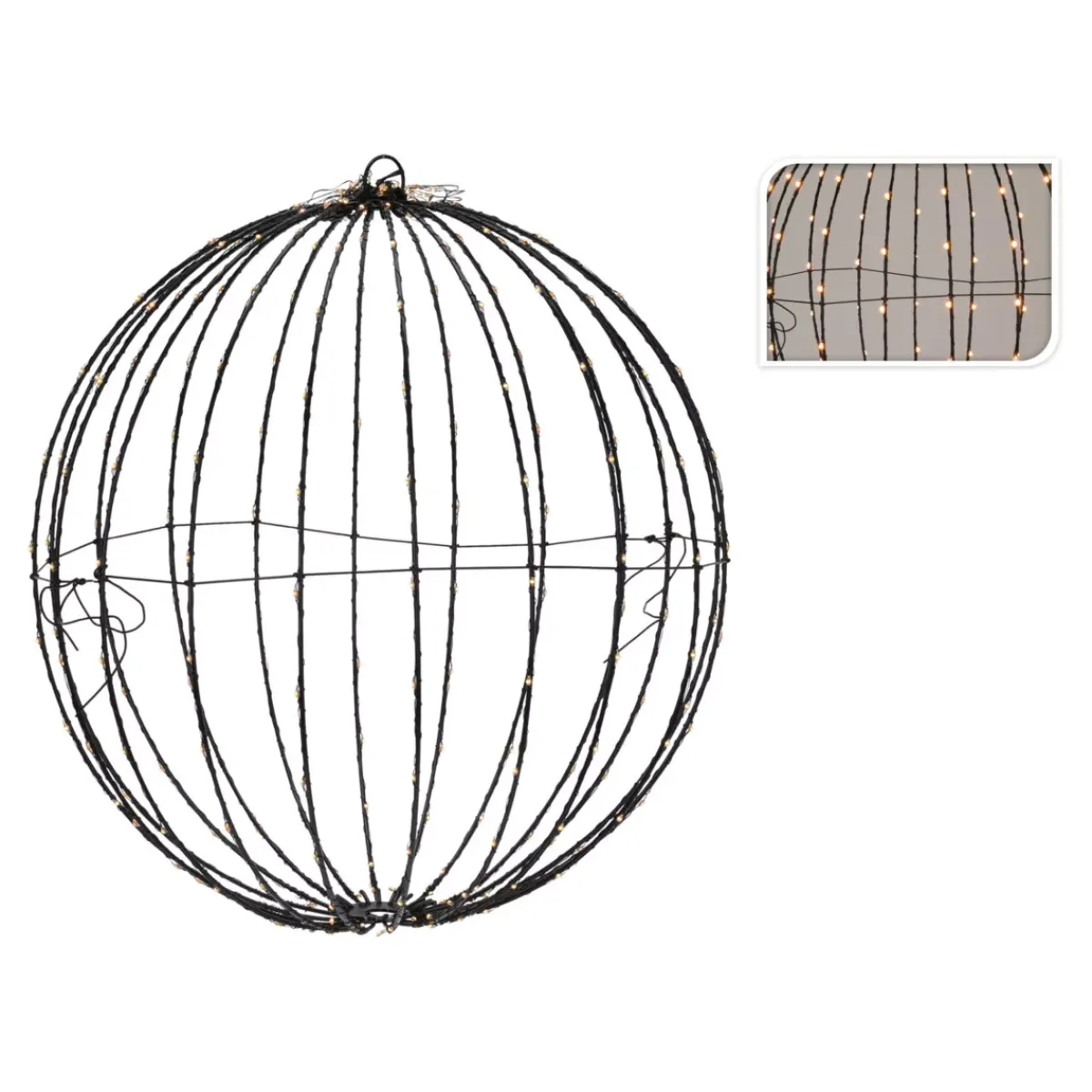 KOOPMAN Decorazioni E Oggetti Natalizi|Oggetti Decorativi E Illuminati-Sfera con luci 320 LED
