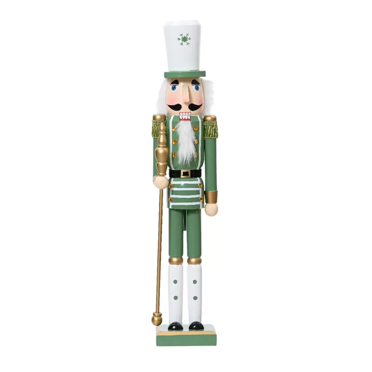 KAEMINGK Babbo Natale Animali E Personaggi-Soldatino Schiaccianoci in legno (H92 cm) Viktor