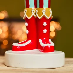 KAEMINGK Babbo Natale Animali E Personaggi-Soldato Schiaccianoci (H36 cm) Francis e le leccornie