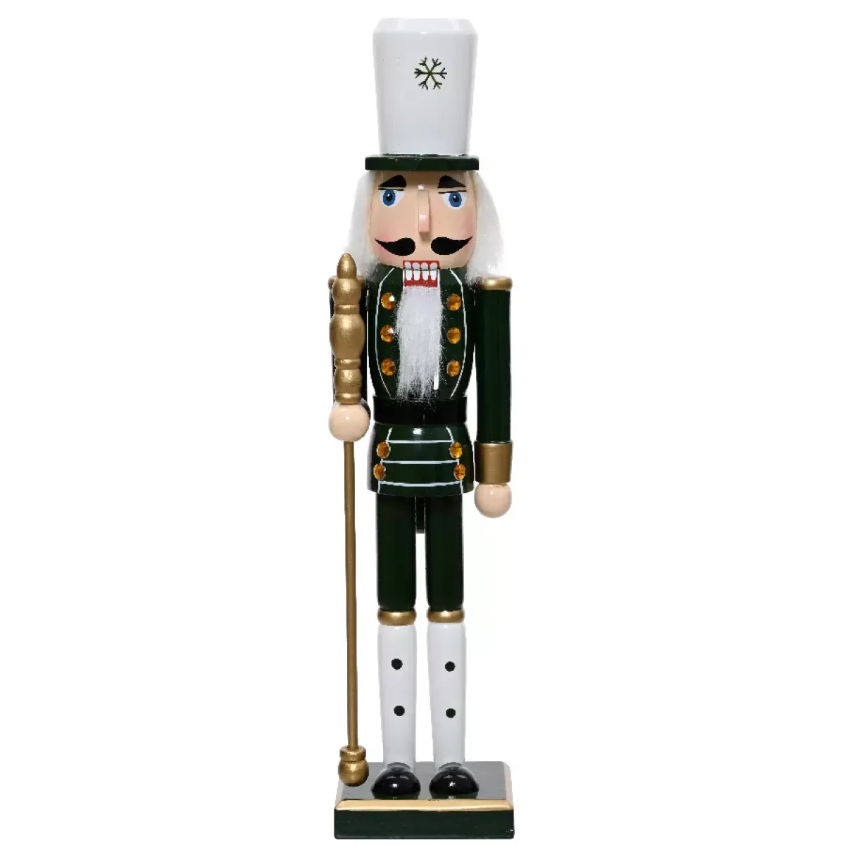 KAEMINGK Babbo Natale Animali E Personaggi-Soldato Schiaccianoci in legno (H38 cm) Achille