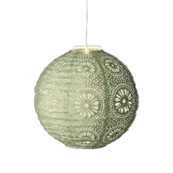 #N/A Luci Per Esterno-Sospensione da giardino solare (H23 cm) Lanterna traforata