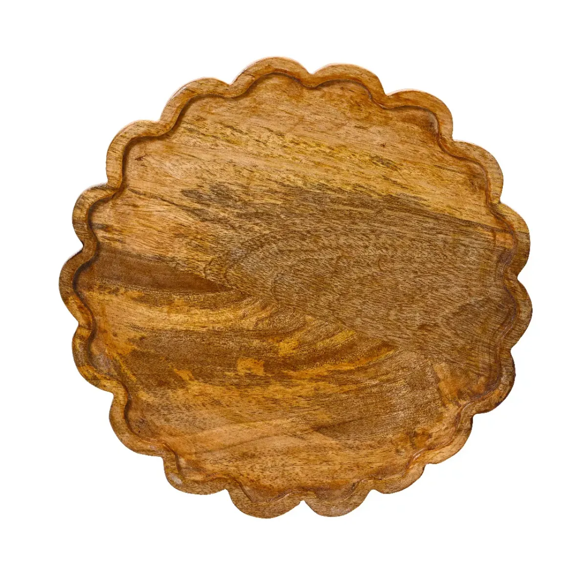 KAEMINGK Stoviglie Natalizie-Sottopiatto in di mango (D30 cm) Stile campagna Naturale