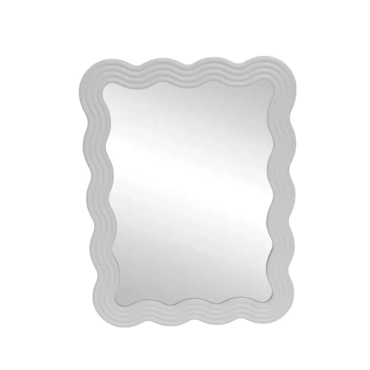 EMINZA Specchi-Specchio da parete con cornice in legno (78 cm) Navasota