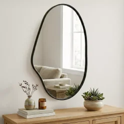 EMINZA Specchi-Specchio da parete con cornice (99 cm) Noreal