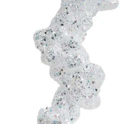 KAEMINGK Addobbi Natalizi-Stalattite da appendere (H25 cm) Ghiaccio glitterato