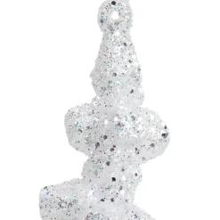 KAEMINGK Addobbi Natalizi-Stalattite da appendere (H25 cm) Ghiaccio glitterato