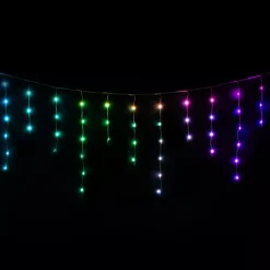 KOOPMAN Ghirlande Di Luci-Stalattite Luminosa Digitale L3 m 85 LED