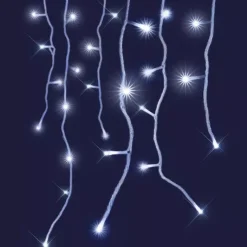 BLACHERE Ghirlande Di Luci-Stalattite luminosa interconnettibile 8 m 160 LED Flash