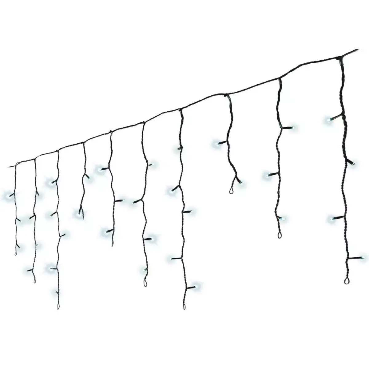 KAEMINGK Ghirlande Di Luci-Stalattite luminosa lung.5 m Bianco freddo 119 LED CN
