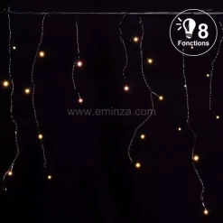 EMINZA Ghirlande Di Luci-Stalattite luminosa lung.7,50 m 175 LED CN