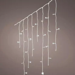 EMINZA Ghirlande Di Luci-Stalattite luminosa lung.11,80 m Stars Bianco freddo 480 LED CT