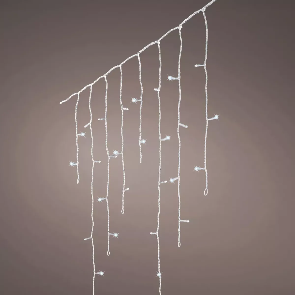 EMINZA Ghirlande Di Luci-Stalattite luminosa lung.20 m Stars Bicolore 490 LED CT