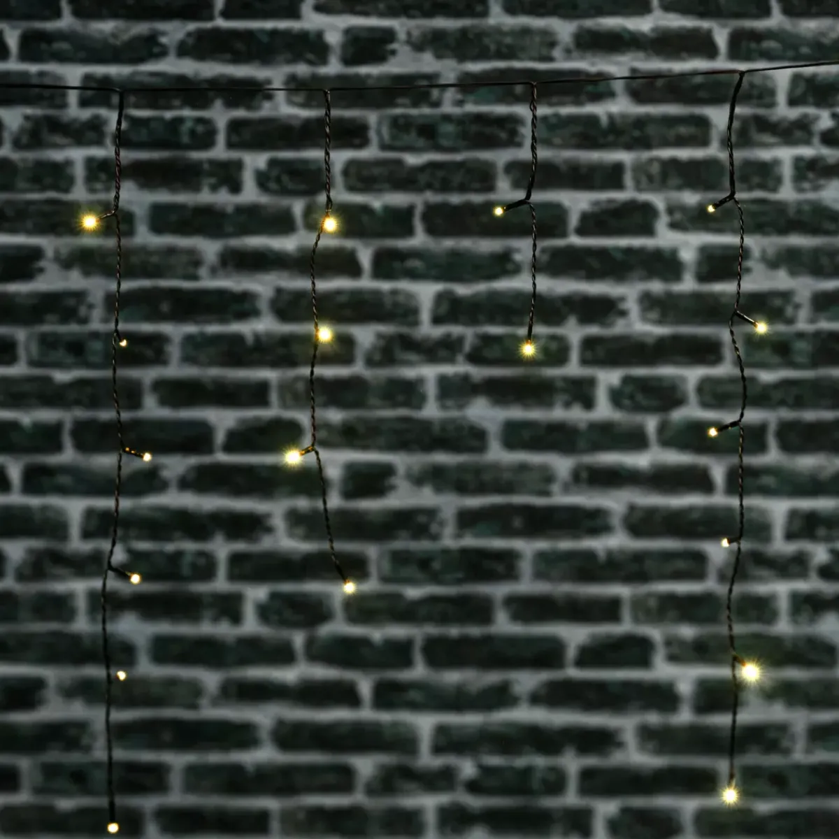 Feeric Lights & Christmas Ghirlande Di Luci-Stalattite luminosa Solare lung.0,60 m 120 LED
