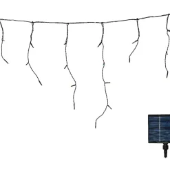 KAEMINGK Ghirlande Di Luci-Stalattite luminosa solare ricaricabile L11 m 259 LED