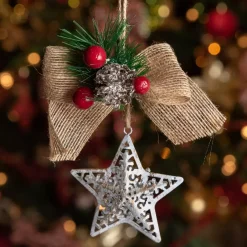 KAEMINGK Addobbi Natalizi-Stella di Natale da appendere (15 cm)