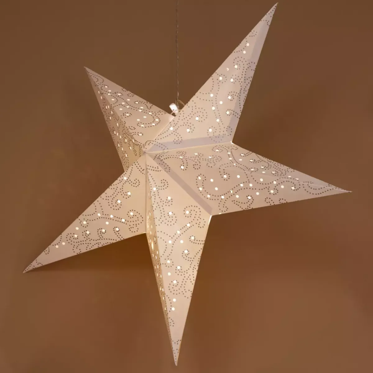 KAEMINGK Decorazioni E Oggetti Natalizi|Oggetti Decorativi E Illuminati-Stella luminosa a pile Lassy rosso e