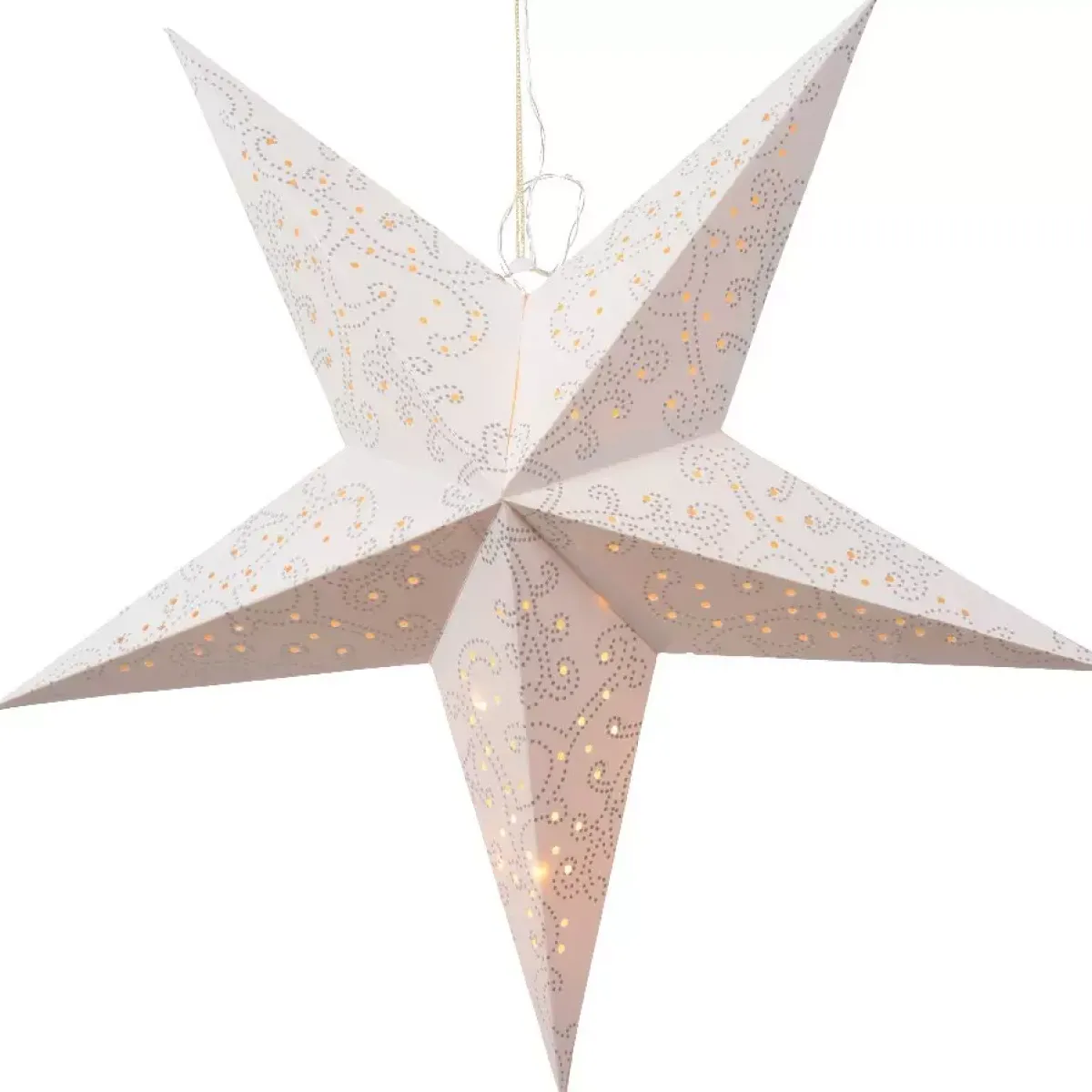 KAEMINGK Decorazioni E Oggetti Natalizi|Oggetti Decorativi E Illuminati-Stella luminosa a pile Lassy rosso e