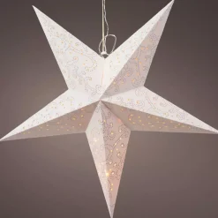 KAEMINGK Decorazioni E Oggetti Natalizi|Oggetti Decorativi E Illuminati-Stella luminosa a pile Lassy rosso e